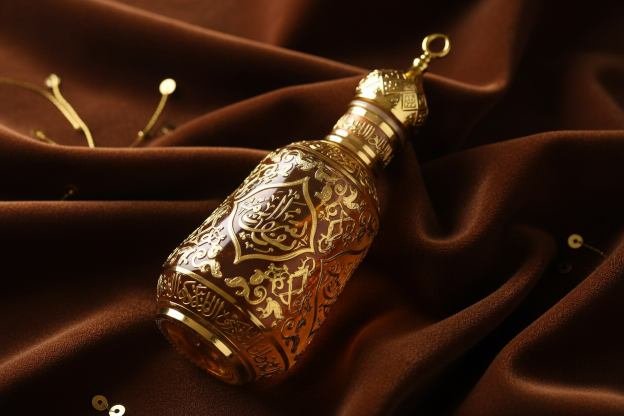 fiole de musc musulman